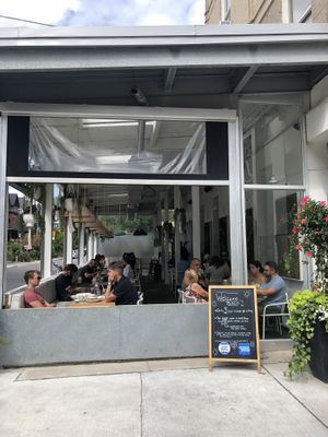 Patio at Fresh on Crawford in Toronto
