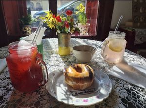   at Donuterie in Prague