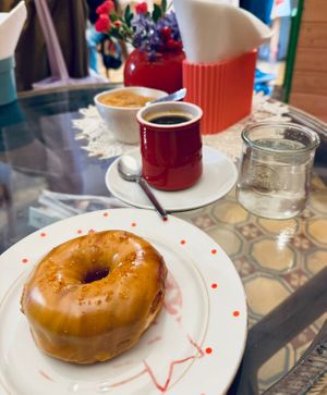 Salted caramel   at Donuterie in Prague