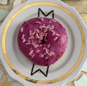 dragon fruit!  at Donuterie in Prague