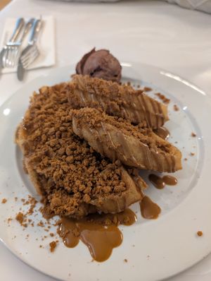 Speculoos Waffle at Heavenly Desserts in Cardiff