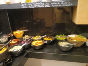 Buffet at Pierre Vegetariano in Curitiba