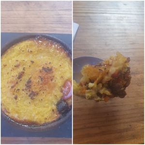 Vegan Pastel de Choclo at La Casona in San Pedro De Atacama