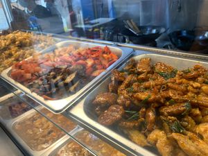 Mock stuff from buffet spread
Photo by Henry Lau aka Mr Purple at SHU Vegetarian 蔬方斋 - Blk 477 Tampines  in East Singapore