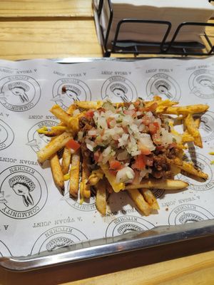 Chilli fries at The Community Kitchen in Panama City