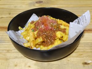 Chili fries at The Community Kitchen in Panama City