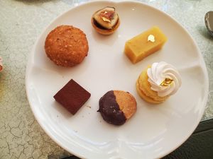 All the desserts! at Cha Lounge in Taipei