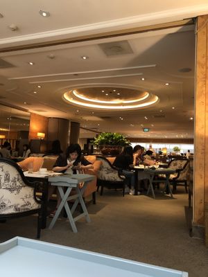 inside  at Cha Lounge in Taipei