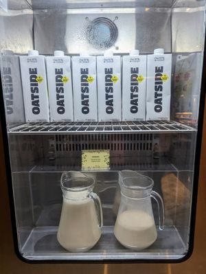 Oat drink at Cha Lounge in Taipei