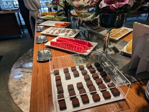 Fruit section at Cha Lounge in Taipei