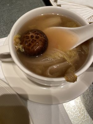 Delicious soup!  at Cha Lounge in Taipei