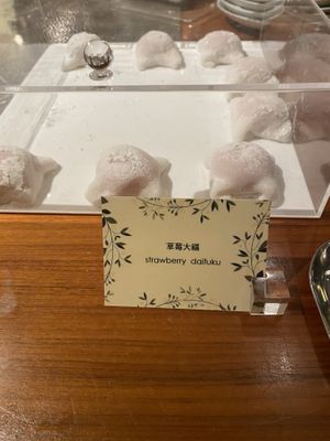 Desserts!  at Cha Lounge in Taipei