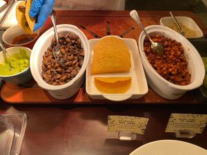 Taco bar!  at Cha Lounge in Taipei