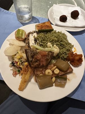 My plate   at Cha Lounge in Taipei