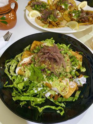   at El Comal Chilango in Santiago