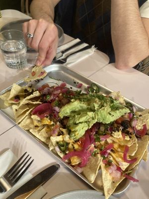 Nachos  at Club Mexicana - Spitalfields in East London