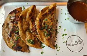 Birria tacos at Club Mexicana - Spitalfields in East London