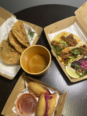 The spread #Veganuary at Club Mexicana - Spitalfields in East London