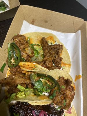 Buffalo taco  #Veganuary at Club Mexicana - Spitalfields in East London