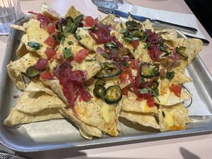 Original nachos   at Club Mexicana - Spitalfields in East London