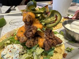 Tacos  at Club Mexicana - Spitalfields in East London