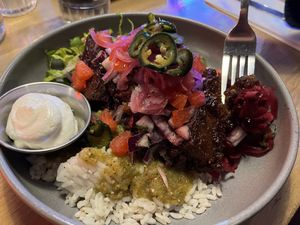 yum  at Club Mexicana - Spitalfields in East London