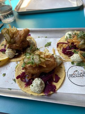Tofish Tacos   at Club Mexicana - Spitalfields in East London