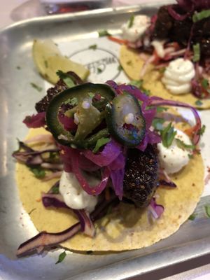 Close up  at Club Mexicana - Spitalfields in East London