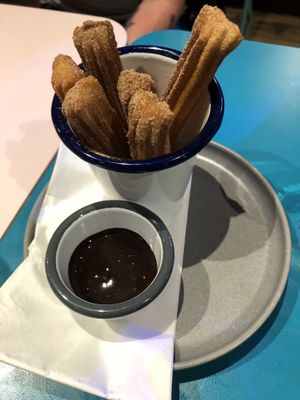Churros   at Club Mexicana - Spitalfields in East London