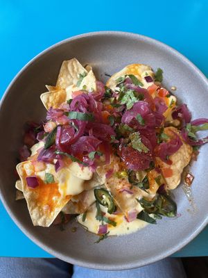 Nachos  at Club Mexicana - Spitalfields in East London