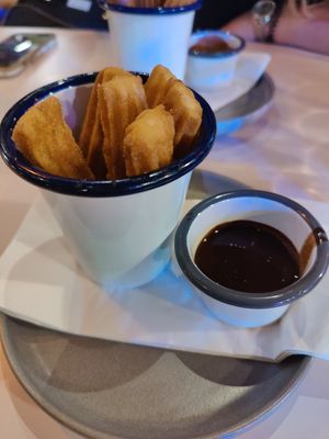 Churros at Club Mexicana - Spitalfields in East London