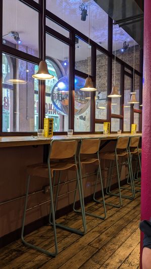 Massive disco ball at Club Mexicana - Spitalfields in East London