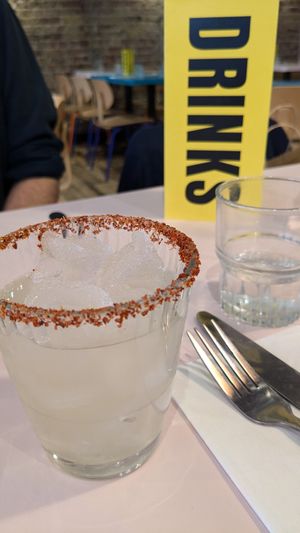 Alcohol free margarita at Club Mexicana - Spitalfields in East London