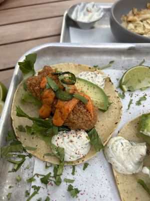 Tacos  at Club Mexicana - Spitalfields in East London