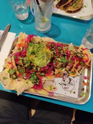 Loaded Nachos at Club Mexicana - Spitalfields in East London