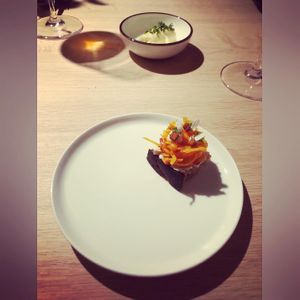 Carrot salmon   at Elmira in Zurich