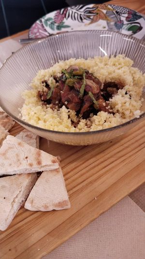 Chutney de berenjena at El Perro de San Roque in Aguilar De Campoo