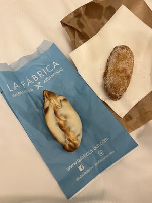   at La Fábrica - Empanadas Argentinas - Plaça Llana in Barcelona