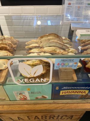 The one I had  at La Fábrica - Empanadas Argentinas - Plaça Llana in Barcelona