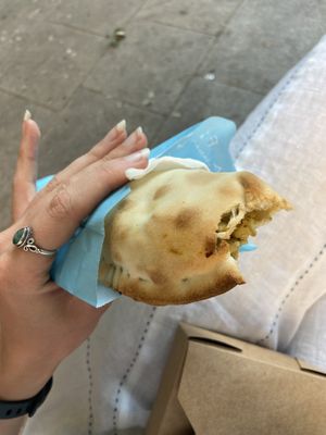 Vegan Thai chicken  at La Fábrica - Empanadas Argentinas - Plaça Llana in Barcelona