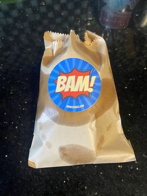 Two (2) Cookies Made It Home 😛  at BAM! Cookies & Bake Shop in Fremont