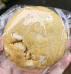 White chocolate macadamia at BAM! Cookies & Bake Shop in Fremont