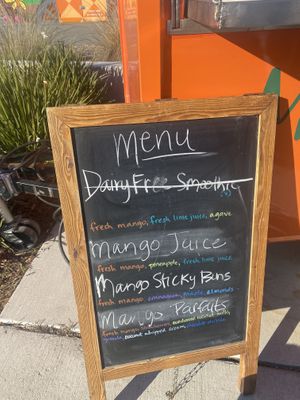 Mangosay Menu Offerings (Fully Vegan/Plant-Based)  at Mangosay in Oakland