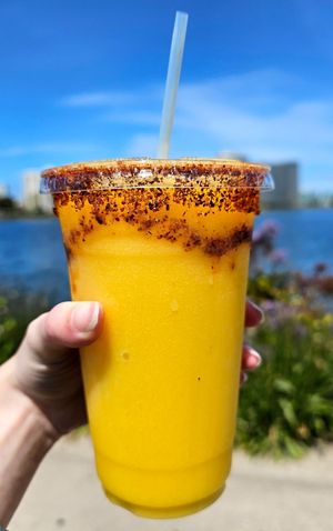 Dairy free smoothie at Mangosay in Oakland