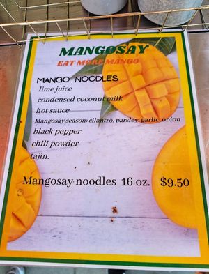 Mango noodles at Mangosay in Oakland