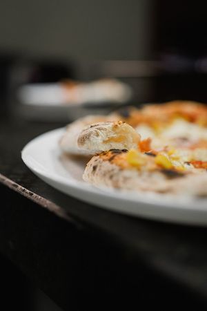 Pizzas vegetais at Casa Dali Pizzas in Londrina