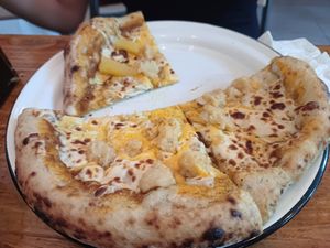  at Pizzeria Distrito Vegano in Merida