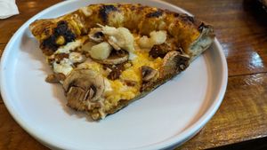  at Pizzeria Distrito Vegano in Merida