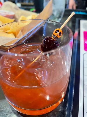 Oaxaca old fashioned  at Cantina 52 in Crystal Lake