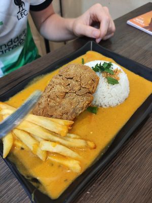 Geprek at WSS Warung Sejuta Sayang in Denpasar